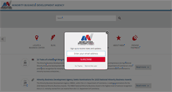 Desktop Screenshot of mbda.gov